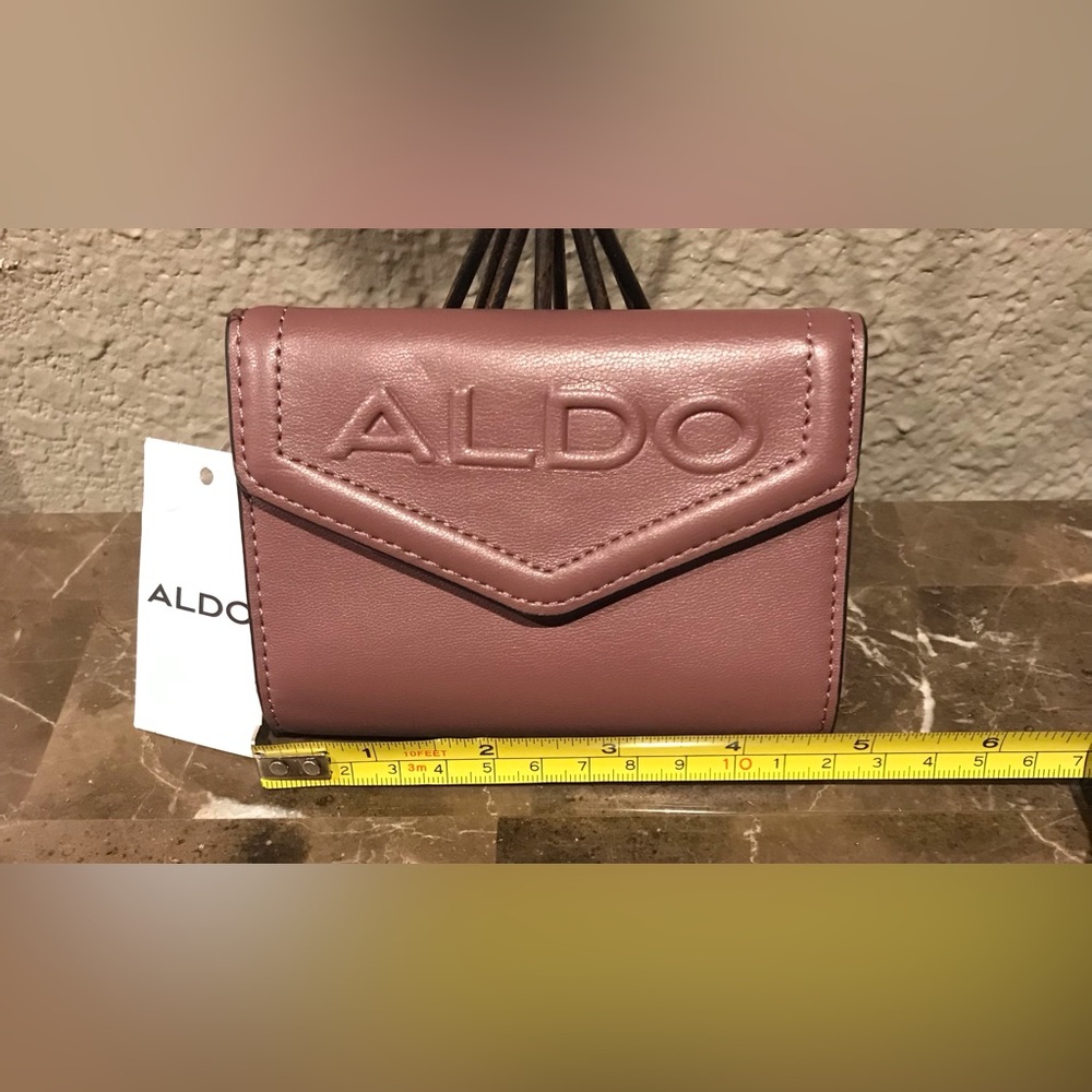 Aldo Dusty Rose Trifold Wallet